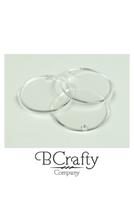 Acrylic Circle Disc Blanks For Vinyl Crafts