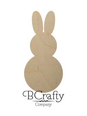Wooden Bunny Cutouts