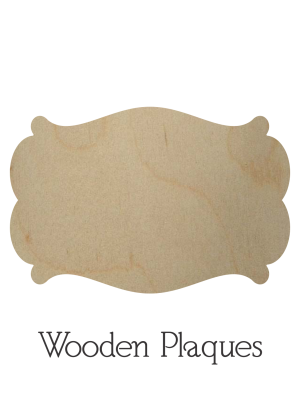 Wooden Plaques