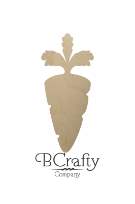 Wooden Carrot Cutout