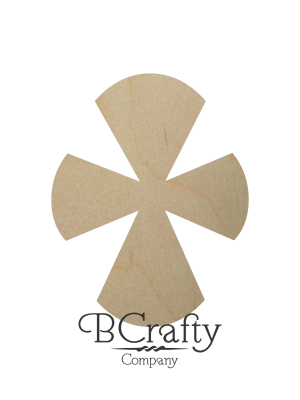Unfinished Wooden Cross Shapes