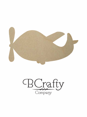 Wooden Airplane Cutout