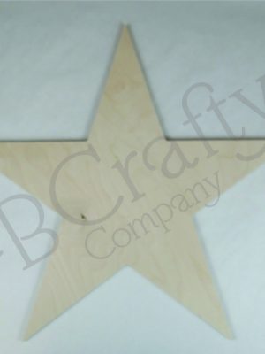 Wooden Star Cutout